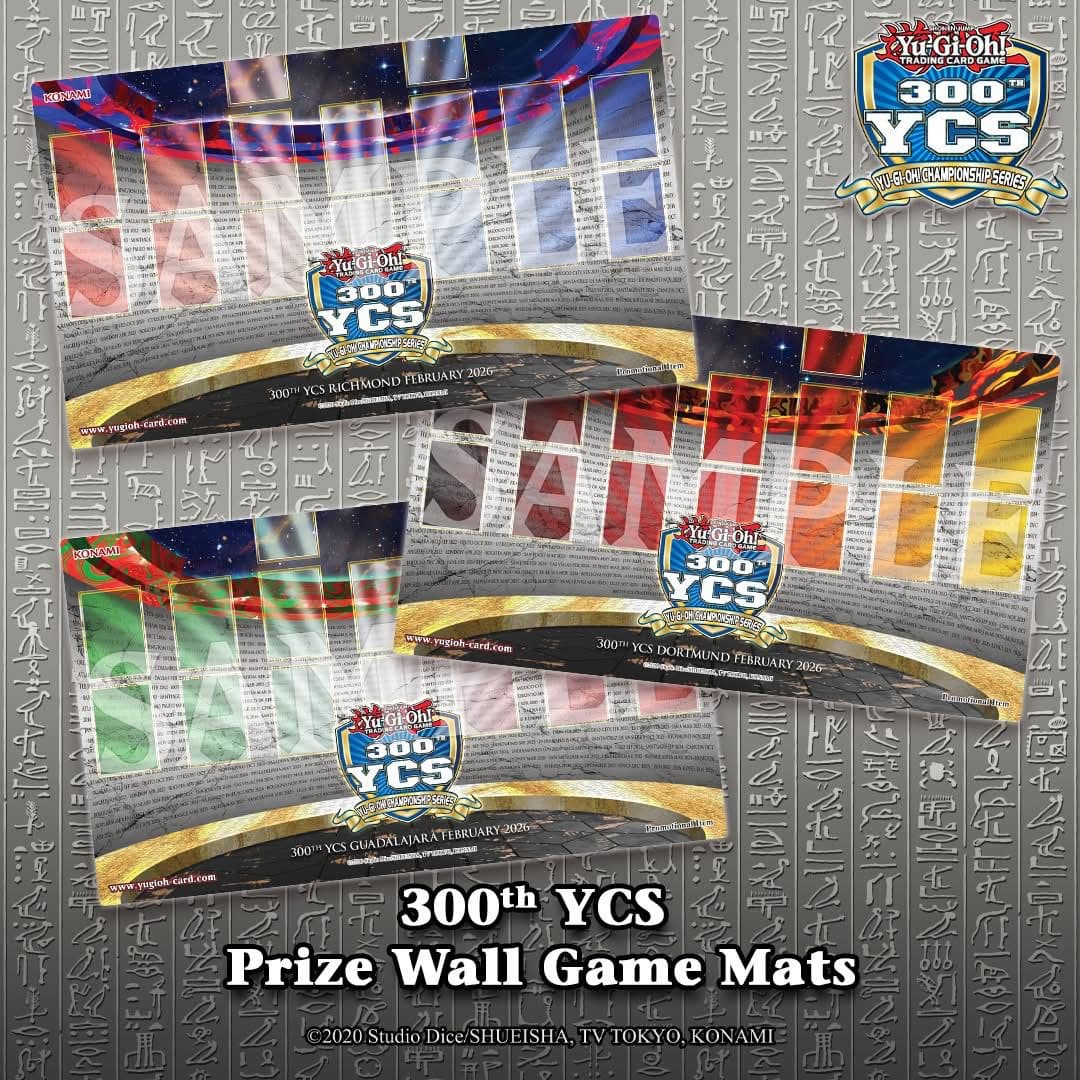 Playmat exclusivo 300th YCS